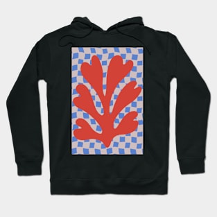 Matisse Inspired - checkerboard cut out 2 Hoodie